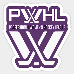 PWHL professional womens hockey league Sticker